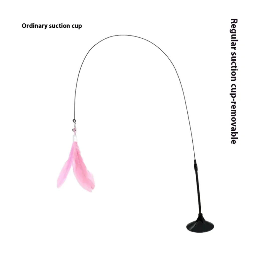 Saugnapf-Katzenspielzeug mit Glöckchen