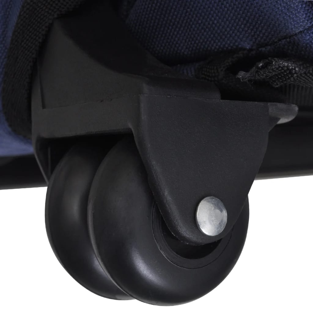 NNEVL Blue Foldable Multipurpose Pet Trolley