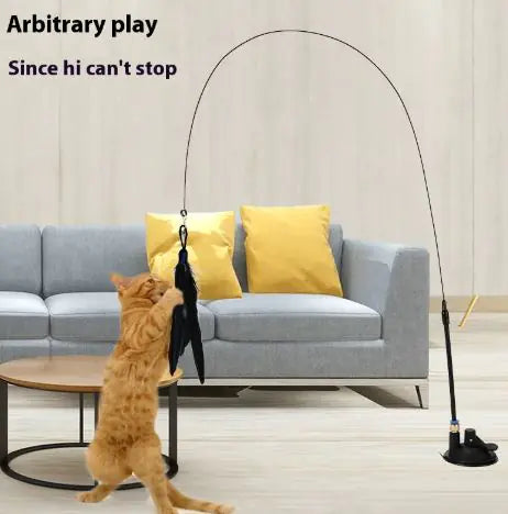 Spielzeug-Katzenspielzeug-Stick