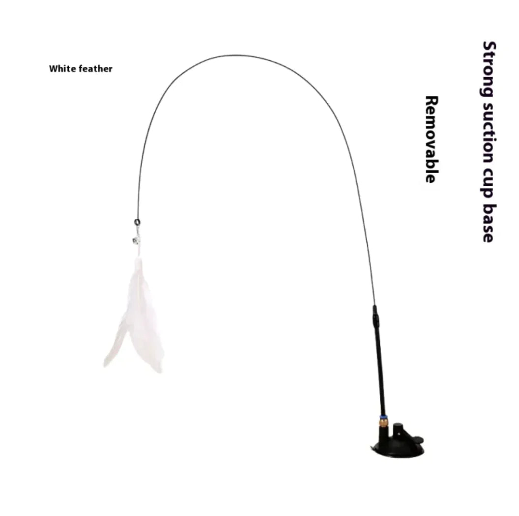 Saugnapf-Katzenspielzeug mit Glöckchen