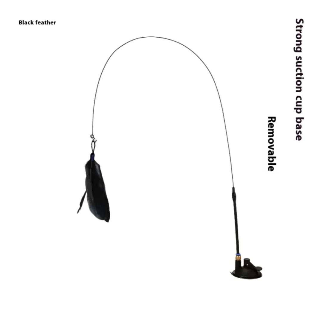 Saugnapf-Katzenspielzeug mit Glöckchen