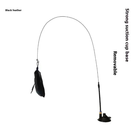 Spielzeug-Katzenspielzeug-Stick