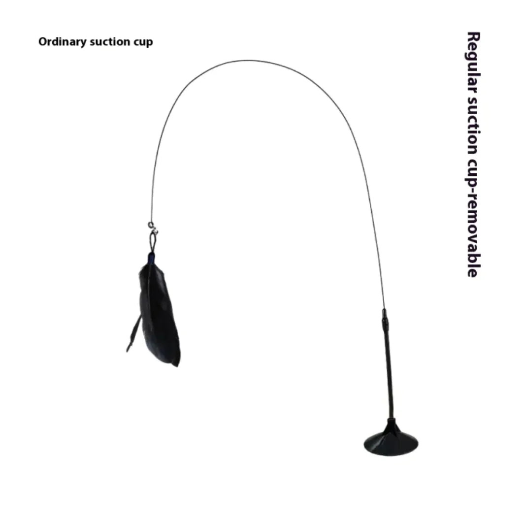 Saugnapf-Katzenspielzeug mit Glöckchen