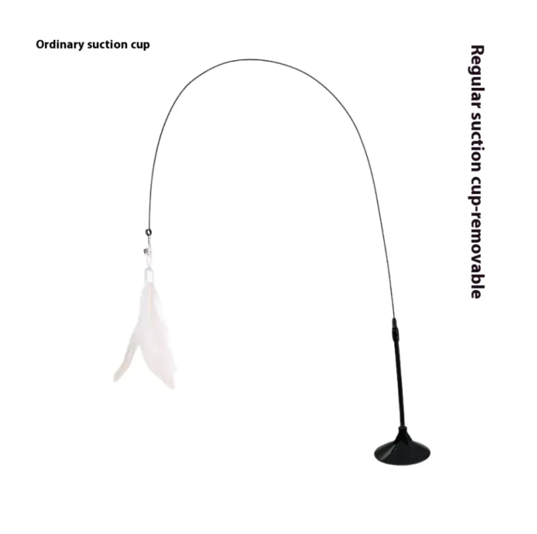 Saugnapf-Katzenspielzeug mit Glöckchen