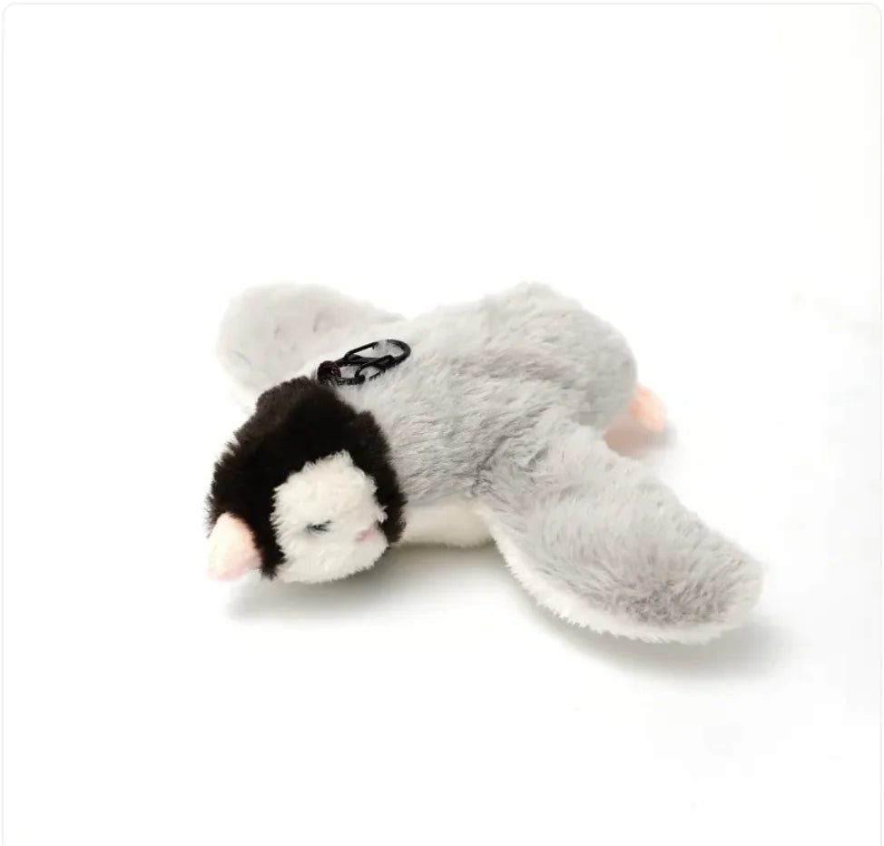 Interaktives Plüschtier – Springender Fisch oder flatternder Vogel mit Geräuschen und Bewegungen