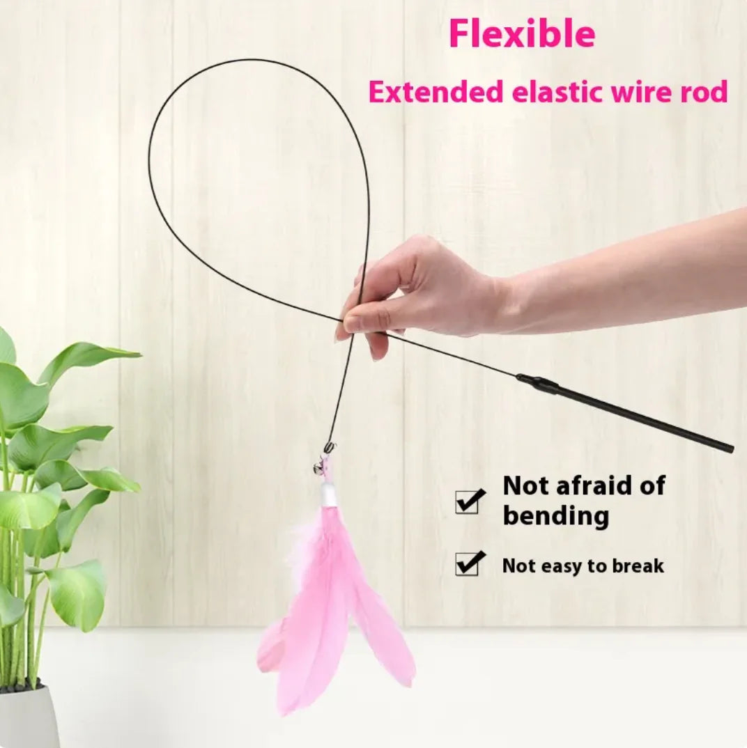 Saugnapf-Katzenspielzeug mit Glöckchen